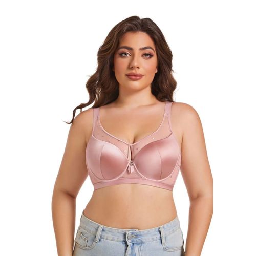 product_image_name-Fashion-Women Plus Size Full Coverage Bra – Comfortable Supportive Underwire Bra-1