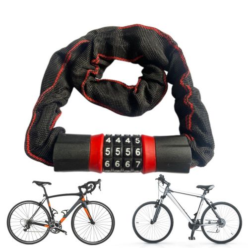 Extra long bike chain lock best sale