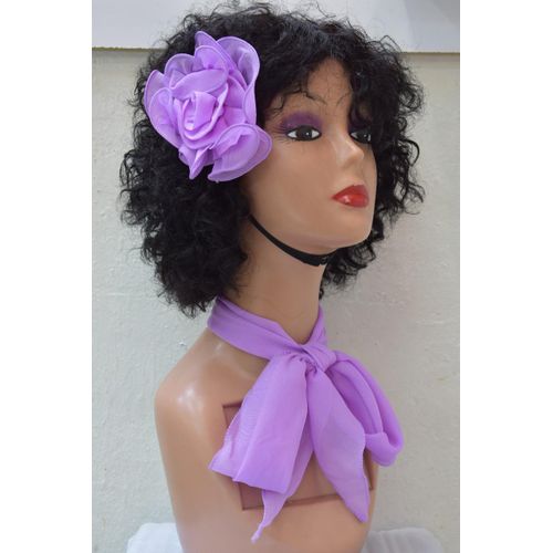 product_image_name-Fashion-Women’s Dark Red Floral Hairband & Sheer Neck Tie Set – Elegant Statement Accessory-7