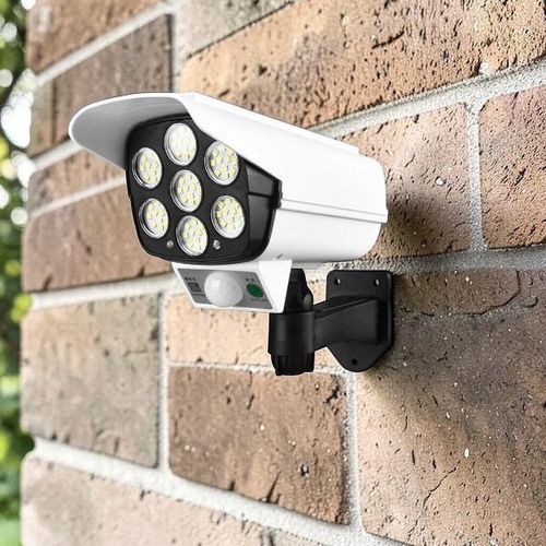 product_image_name-Generic-Easy Installation Solar Powered Motion Activated Dummy Fake Cctv Camera Motion Sensor Solar Light-1