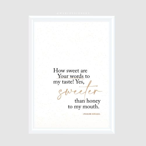 product_image_name-WaKi-How Sweet Are Your Words White Frame A5-1