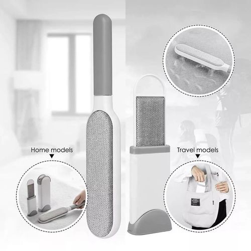 product_image_name-Generic-Multi-Purpose Double Sided Self-Cleaning and Reusable Lint /Pet Fur Remover Clean Clothing, Furniture, Home Clean Brush Set-1