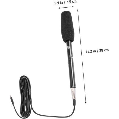 product_image_name-Generic-Panasonic Professional Uni-Directional Boom Mic High Sensitivity Electret Condenser for Interviews & Video Recording-5