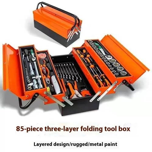 product_image_name-Generic-85 Pcs Combination wrench Complete Socket Kit Repair Hand Tool Set tools set professional box-6