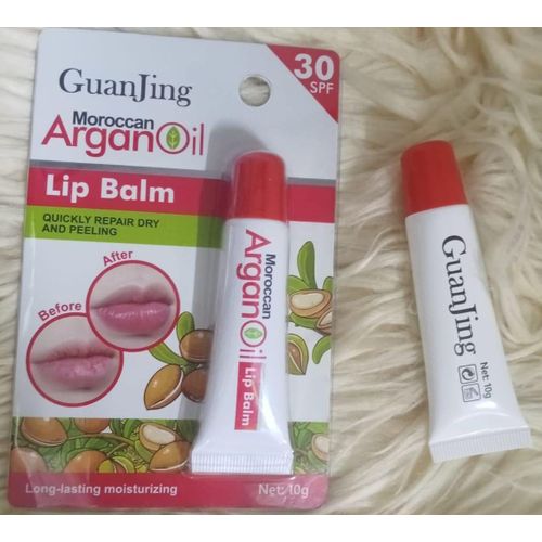 product_image_name-Guanjing-Moroccan Argan Oil Moisturizing Lip Treatment- Repairs Dry & Peeling Lips-1