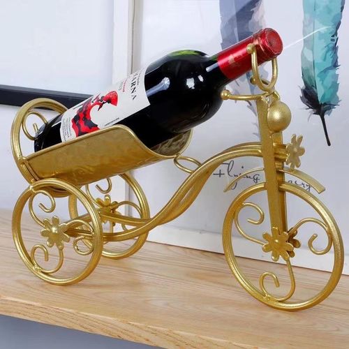product_image_name-Generic-Vintage Metal Tricycle Wine Holder Art-1