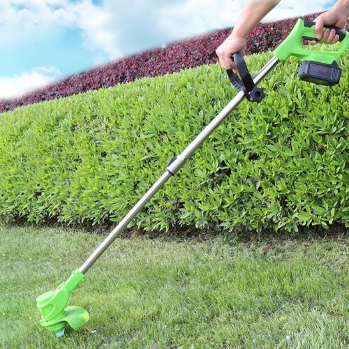 product_image_name-Generic-Cordless Electric Lawn Mower Foldable Adjustable Trimmer -1