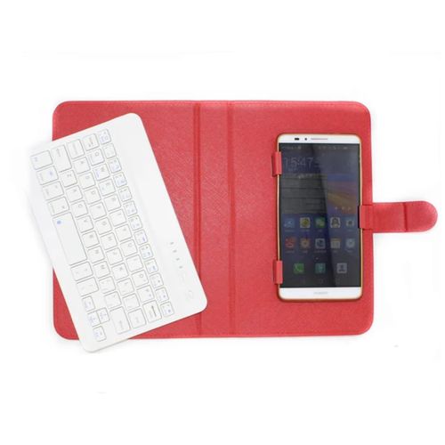 product_image_name-Generic-Portable Wireless Bluetooth Keyboard For Smart Phones + Leather Case Cover-3