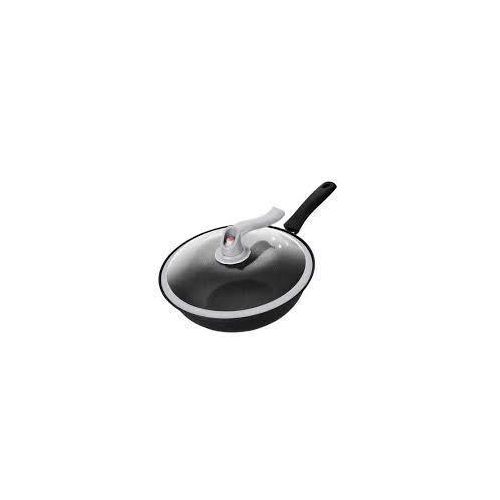product_image_name-Generic-on-Stick Wok Pan With Tempered Glass Lid And Steam Release Valve-2