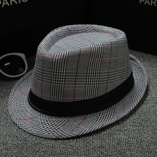 Fashion Fedora Jazz Hat Men Vintage Hat Panama Cap Bowler Hats Cap Outdoor Sun  Hat @ Best Price Online