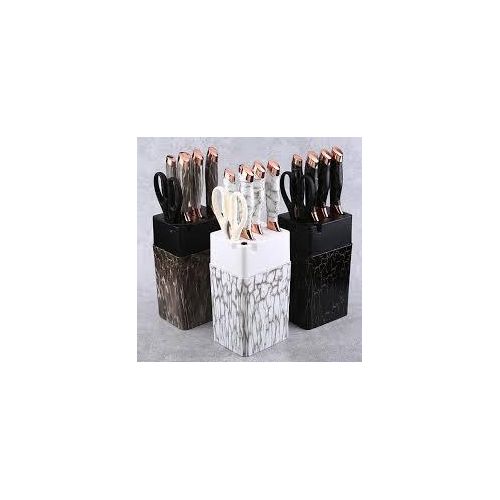 product_image_name-Generic-Premium 7-Piece Non-Stick Kitchen Knife Set With Block – Durable Stainless Steel Blades & Ergonomic Handles-3