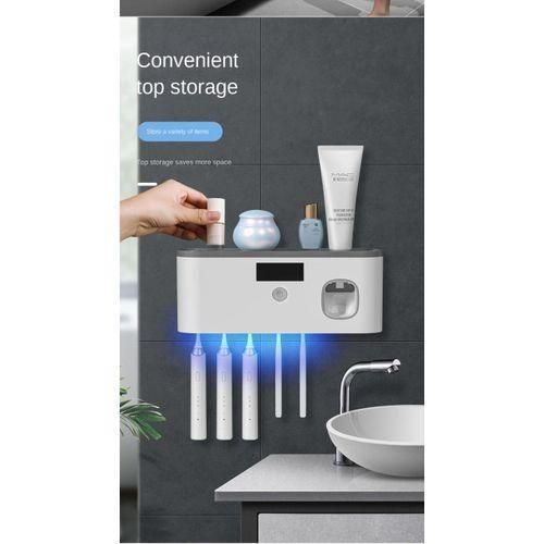 product_image_name-Generic-Electric Toothbrush UV Sterilizer with Toothpaste Dispenser-1