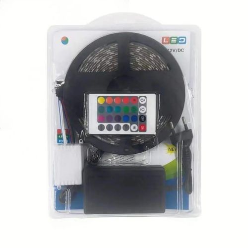 product_image_name-Generic-5m RGB led strip waterproof snake light with remote-1