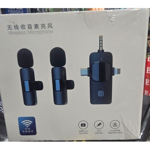 product_image_name-Generic-Wireless Lavalier Lapel Microphone Dual Kit for Clear Audio in Every Environment-5