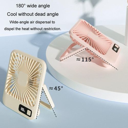 product_image_name-Generic-Home Desktop Wall Mounted Fan USB Portable Desktop Mini Fan(White)-3