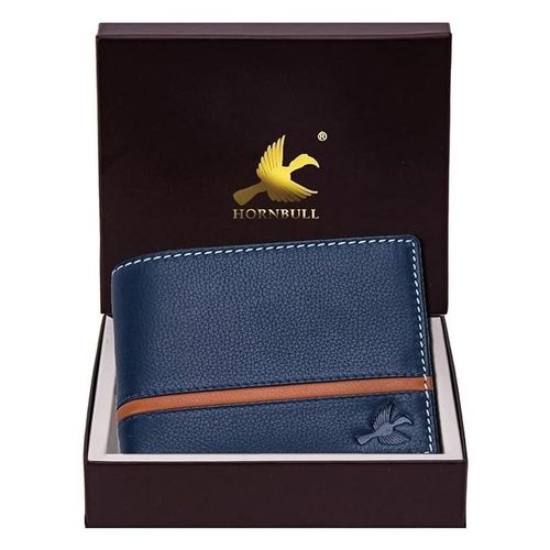 product_image_name-Hornbull-Men’s Leather Wallet – Navy-2