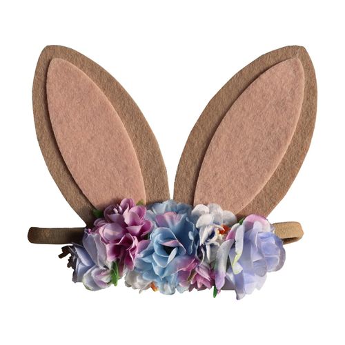 Bunny Ear Headband Fluffy Bunny Ears Headdress Rabbit Ear Headband Fluffy  Rabbit Ear Hairband Lady Parts Newborn Girl Outfit Party Hair Decor Animal