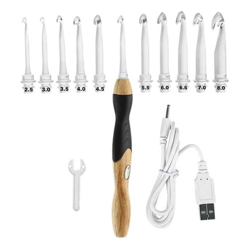 Lighted Crochet Hooks