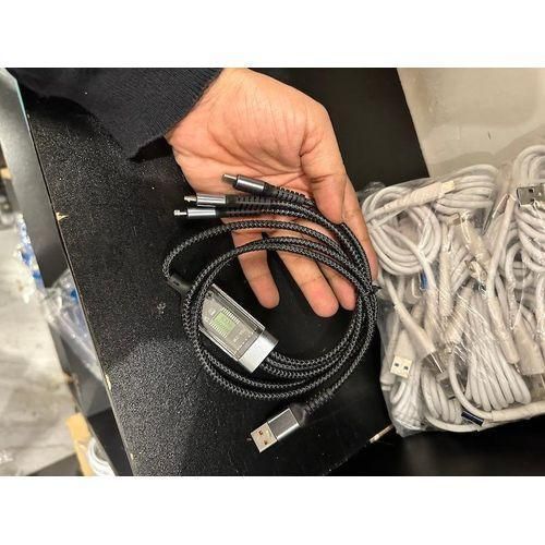 product_image_name-Generic-Super Fast Mobile Phone Charging Cable 3 In 1 - TDA-218-3