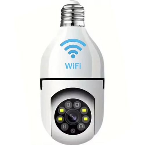 product_image_name-Generic-Wireless WiFi nanny surveillance E27 bulb camera -3
