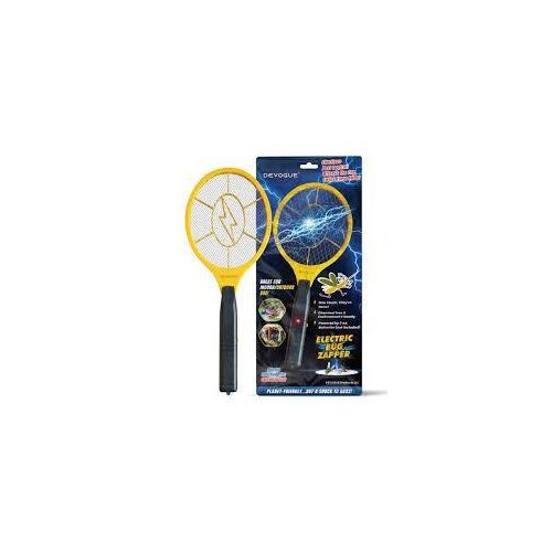 product_image_name-Generic-Rechargeable Electric Mosquito Killer Racket - Powerful Handheld Bug Zapper & Fly Swatter with LED Light-1