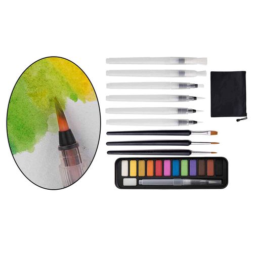 Generic Portable Solid Watercolor Set Premium Art Supplies For Painting