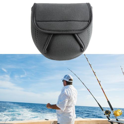 Generic Portable Fly Fishing Reel Bag, Durable S Black Long @ Best