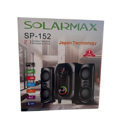 product_image_name-Solar Max-2.1CH Multimedia Speaker System/ Sound System with Remote Control/ Sub Woofer System -1