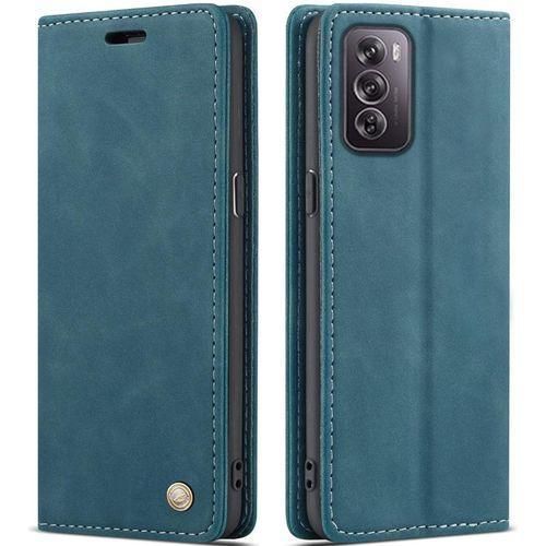 product_image_name-Generic-Oppo Reno 12 5G Caseme Sheepskin Series Faux Soft Leather Wallet Flip Case Kick Stand with Magnetic Closure Lightweight Slim Flip Cover Protective Phone Cover-1