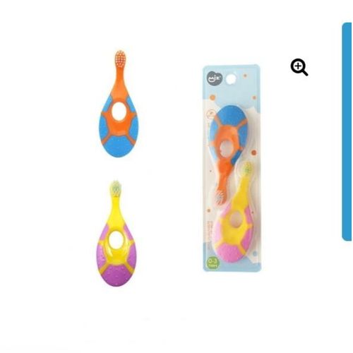 product_image_name-Generic-2 pack Premium Baby Training Toothbrush Gentle Gum Care & Teether-2