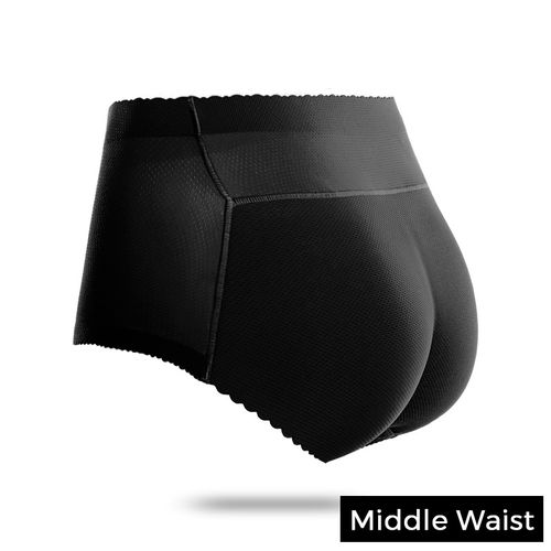 Fashion Women Underwear Lingerie Slimming Tummy Control Body Shaper Lifter  Briefs Sponge Padded S @ Best Price Online