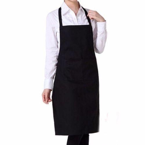 product_image_name-Health-Black Kitchen Apron/Unisex Aprons -1