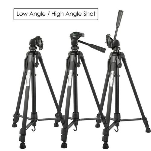 product_image_name-Generic-Portable Weifeng WT-3520 Tripod for Photography, Videography, and Travel Shooting with Bubble Level-4