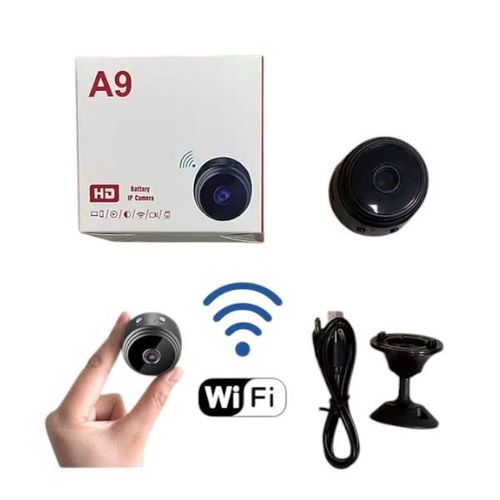 product_image_name-Generic-Night Vision Support  A9 Mini Camera WiFi 1080P HD IP Magnetic Wireless Security Hidden Spy Camera-1