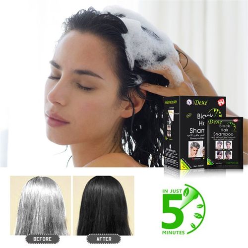 Buy Instant Black in 5 Minutes  Maxmagic Herbal Hair Dye Shampoo  20 off  Online  Worldwide Delivery  Prachin Ayurved Kutir