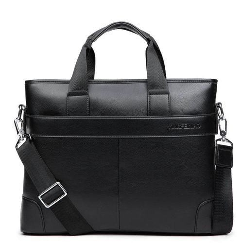 Fashion Men's Briefcase Business Bag Men Leather Shoulder Bag Husband ...