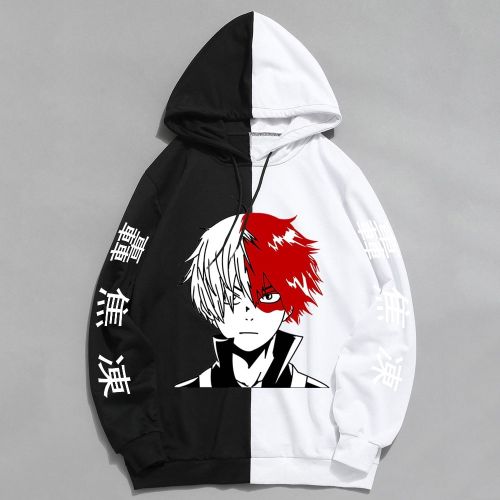 My hero academia todoroki sweatshirt clearance