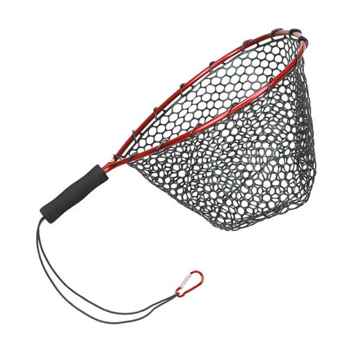 Generic Floating Fishing Net For Salmon Fly Kayak Catfish BTrout Fly Fishing  Rubber Coatedding Dip Net @ Best Price Online