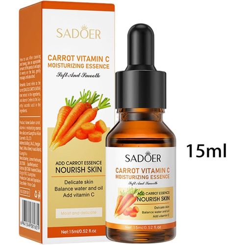 product_image_name-SADOER-Vitamin C Carrot Face Brightening Skin Care Essence, Moisturizing And Whitening Anti Aging Facial Serum-1