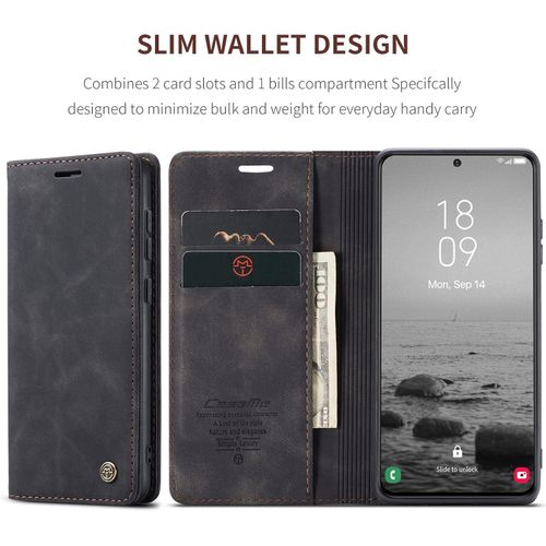 product_image_name-Generic-Premium CaseMe Wallet Flip Leather Case for Samsung S23 Ultra – Soft PU Leather, Magnetic Stand, Card Slots & ID Holder, Full Protection Cover-3