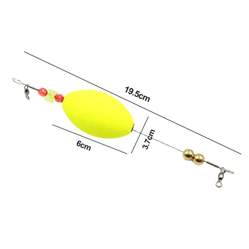 Generic Fishing Peg Floats Vibrant Weighted Popping Floats for
