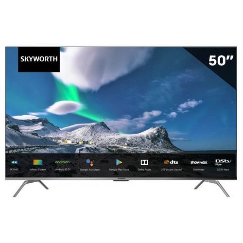 Skyworth 50G3A, 50″ 4K UHD Frameless Smart Android TV – Black @ Best Price Online | Jumia Kenya
