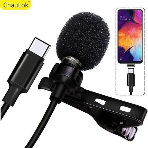 product_image_name-Generic-Type C Lavalier Microphone Lapel-6
