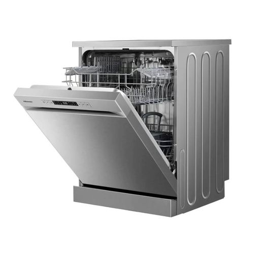 Hisense 13 Place Settings Dish Washer, 8 Wash Programmes, Low Water Consumption (11L per Cycle), A++ Energy Efficiency Rating, Quiet Operation (49 dB)