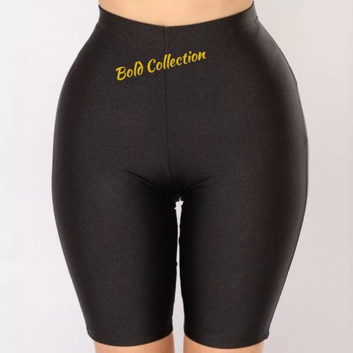 Fashion 1PC Printed Stretchy Shinny Skin Tight Biker Shorts(Size8/10/12) @  Best Price Online