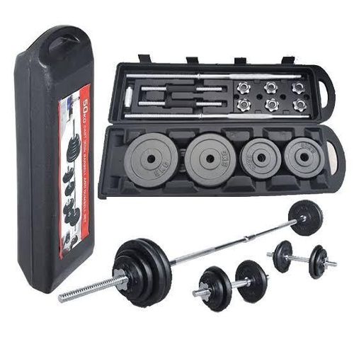 product_image_name-Generic-High Quality Iron Cast 50kg Dumbbells Weight Set in a case-2