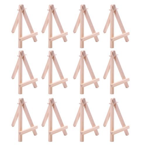 Generic 12 Pack 5 Inch Mini Wood Display Easel For Small @ Best