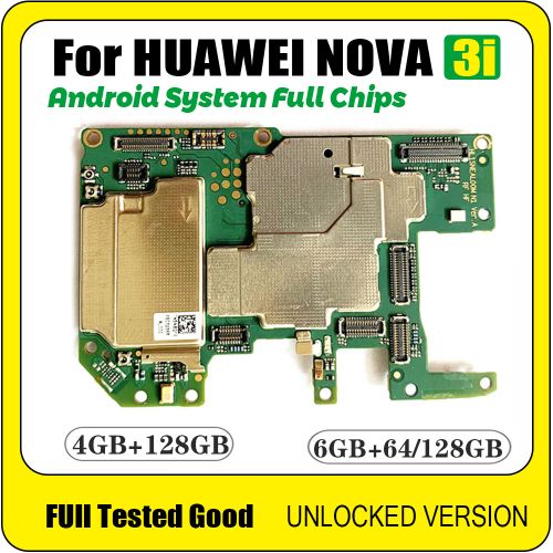 Generic Good Working Motherboard For HUAWEI NOVA 3i Unlocked Logic