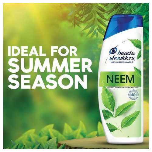 product_image_name-Head & Shoulders-Anti-Dandruff,Anti-Itch,Cleanses and Protects Hair and Scalp infused with Neem Shampoo For Healthy Scalp-400ml (2 Packs ).-3