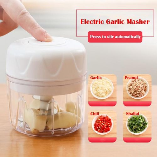 Dropship Electric Garlic Chopper Mini, Garlic Masher Crusher, Food